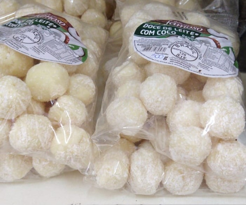 Doce De Leite Com Coco Bolinha - Beijinho - Doces Famoso
