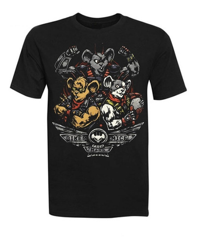 Polera Moto Ratones De Marte, Biker Mice Mars, Motoratones 2