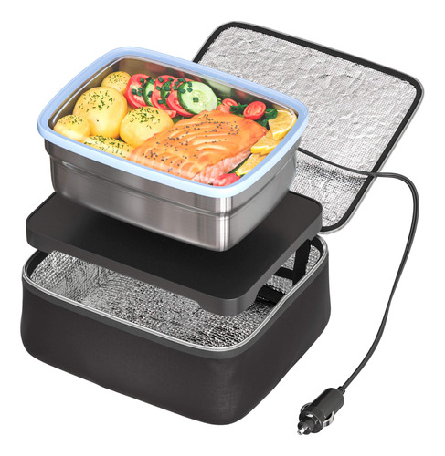 Skwyin Portable Alimentos Calientes Caja De Almuerzo, 6lgfy