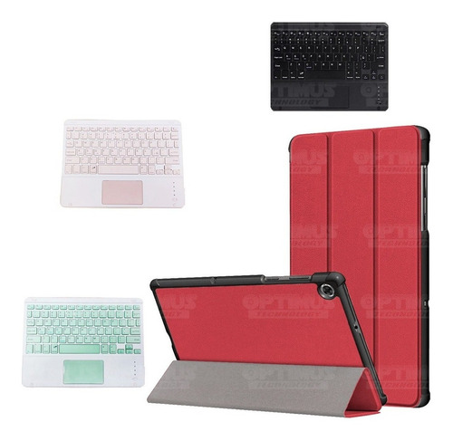 Combo Teclado Bt Y Estuche Tab Para Lenovo M10 Plus Tb-x606f