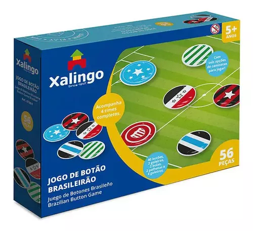 Mesa E Jogo De Futebol De Botão Com 2 Marcadores Xalingo