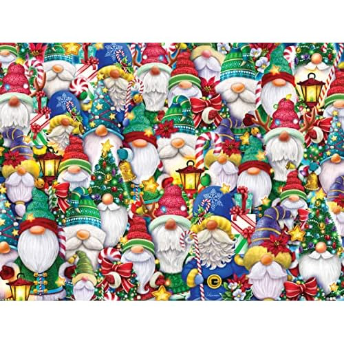Christmas Gonks Jigsaw Puzzle 550 Piece | Rompecabezas ...