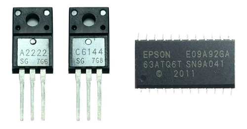 Transistor A2222 + C6144 + Ci E09a92ga Epson Origin. Lacrado