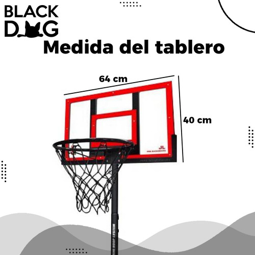 Tablero De Básquetbol 666-e7a Con Base + Smartwatch Bde