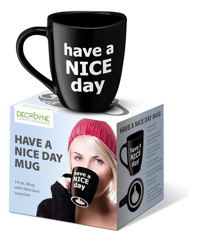 Divertida Taza De Cafe Decodyne Have A Nice Day, Divertid...