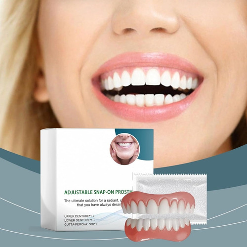 Juego De Prótesis Dentales Ajustables Snap-on