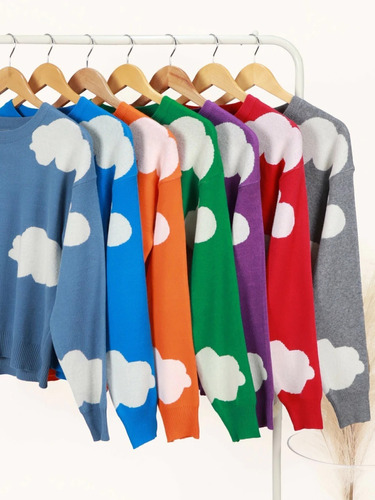 Sweater Nubes Buenos Aires Doble Hilo Bremer