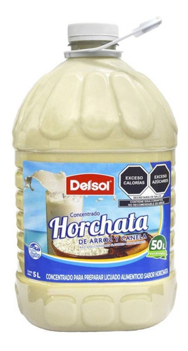 Concentrado Delsol Sabor Horchata 5 L
