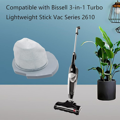 2 Pack 2610 2611 Filtros Compatibles Con La Serie Bissell 3-