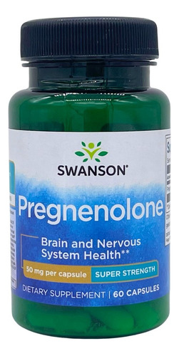 Pregnenolona 50 Mg 60cap Pregnenolone Alta Potencia Juventud