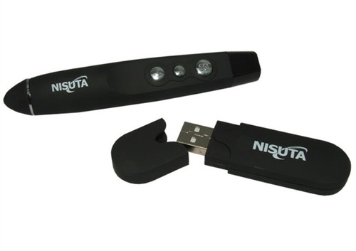 Presentador Wireless Usb Nisuta (ns-wipr) Con Puntero Laser 