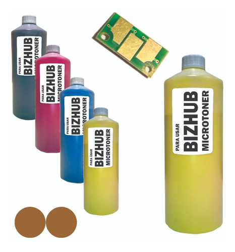 Recarga Toner Minolta C25 Bizhub C25 Mas Chip