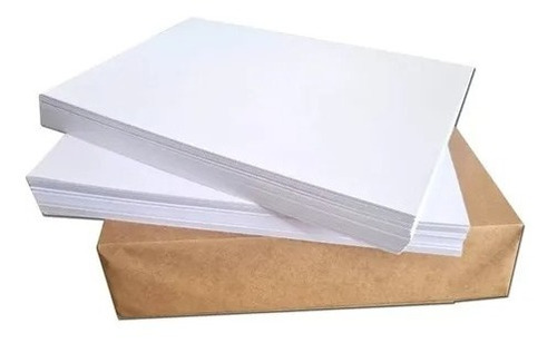 Papel Cartão Branco 180gr Tam. A4 100 Folhas Offset Chambril