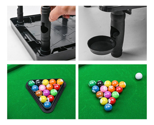 Mini Juego De Mesa De Billar, Juego De Billar En L