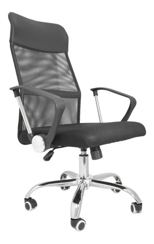 Silla Oficina Ejecutiva Ergonómica Sam W 1007 Negra