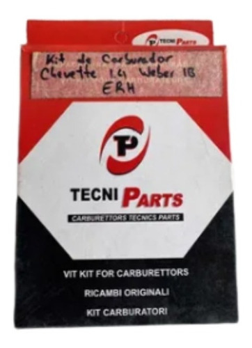 Kit De Carburador Weber 1 Boca Chevrolet Chevette 1.4