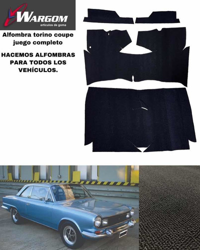 Alfombra Boucle Torino Coupe Juego Completo