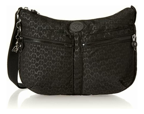 Kipling Izellah Crossbody Para Mujer, Bolso De Hombro Súper Color Firma Emb