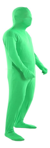 Dsd Macacão Chromakey Verde Fotografia Unissex Stretch