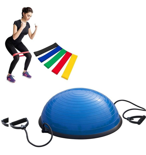 Bosu + Set Band Loop + Bolso Regalo