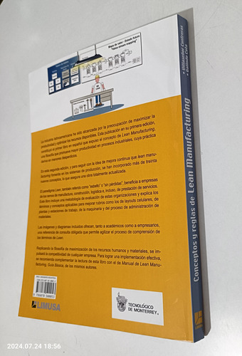 Conceptos Y Reglas De Lean Manufacturing 2ed Villaseñor