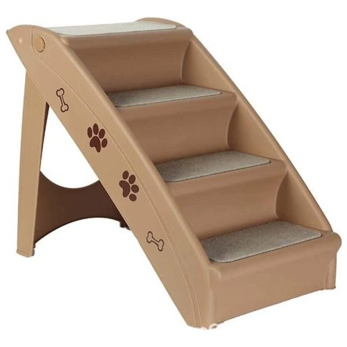 Escalera Plegable 4 Escalones Para Gato Perros Mascotas - Ar