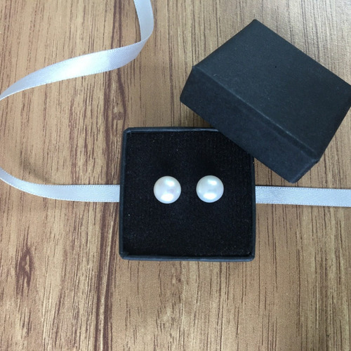 Imagen 8 de 10 de Broqueles Perla Natural Cultivada Y Plata 925 Mujer Agálea