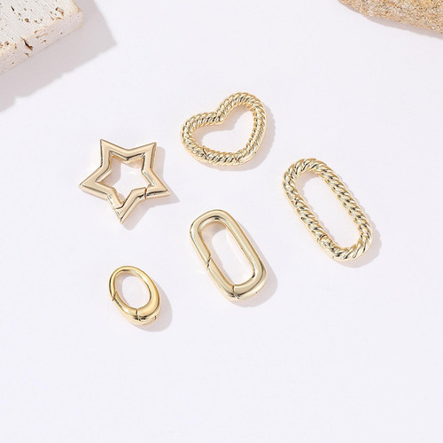 Clasp Fisher Clip Artesanato Leve Decoração Forma De