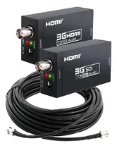 Comprar Kit Hdmi Para Sdi, Sdi Para Hdmi E Cabo Sdi 30 Metros. 
