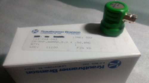 Transductor Contacto Tipo Rhp Ultrasonido 5mhz .5 (Usado)