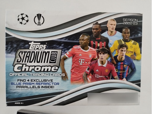 Tarjetas Topps Futbol Stadium Club Chrome 2022/23