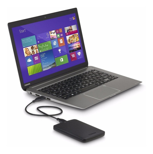 Imagen 3 de 5 de Disco Duro Externo Toshiba Canvio Usb 3.0 2 Teras 2 Tb