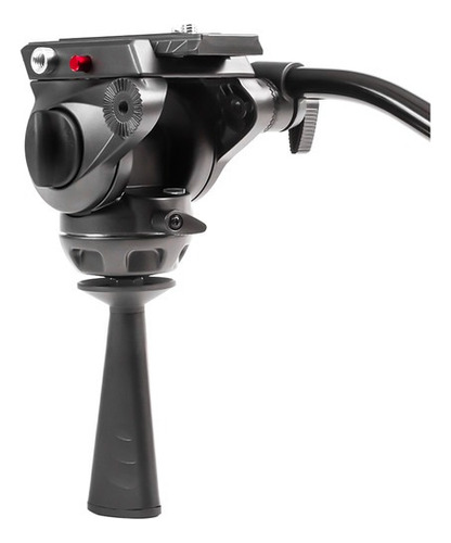 Tripé Profissional De Vídeo 15kg Cabeça Hidráulica Broadcast