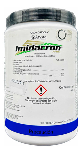 Imidacron 70 Wg Insecticida Imidacloprid Gránulos 500 Gramos