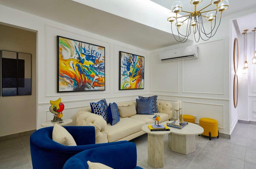 Apartamento Amueblado De 2 Habitaciones En Bella Vista Jacuzzi Y Terraza Privada