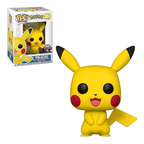 Imagen 2 de 2 de Figura de acción Pokémon Pikachu 31528 de Funko Pop! Games