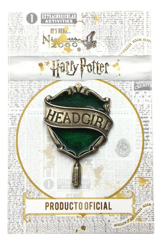 Pin Harry Potter Head Girl Slytherin Muy Lejano