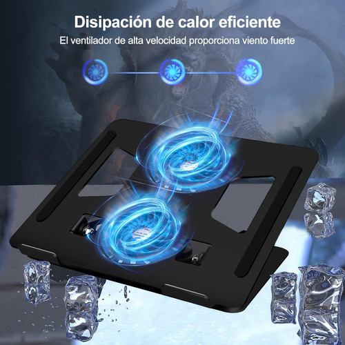 Enfriador Para Laptop, Laptops Base Giratoria De 360°, Base