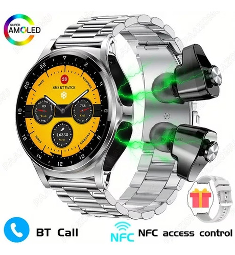 Reloj Deportivo Multifunción Nfc, Ideal Para Regalos 2024