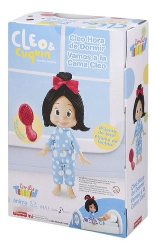 Muñeca Cleo & Cuqin Mattel Vamos A La Cama Familia Telerin