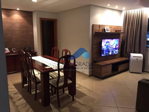 Imagem 2 de 17 de Apartamento Com 3 Dormitórios À Venda, 94 M² Por R$ 640.000,00 - Jardim Aquarius - São José Dos Campos/sp - Ap7880