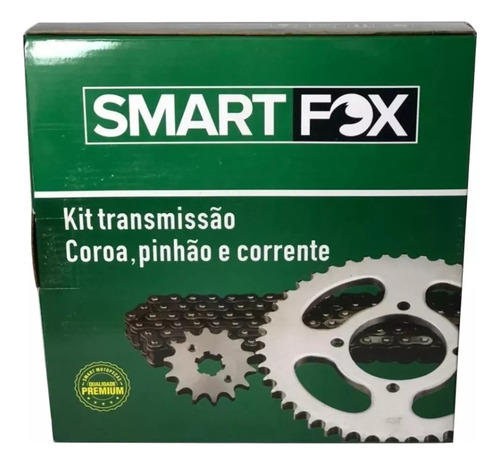 Kit Transmissão Relação Tração Twister Cbx 250 2002 Até 2008