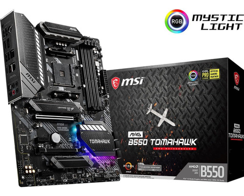 Msi Mag B550 Tomahawk Gaming Plotardboard (amd Am4, Ddr4, Pc
