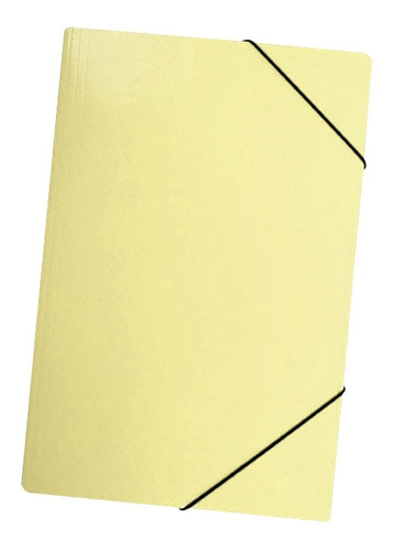 Carpeta Con Elastico Estan Of Cartulina Amarillo Past Lavoro