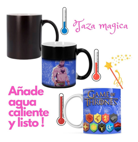 Taza Magica Sublimada 11 Oz Game Of Thrones F418