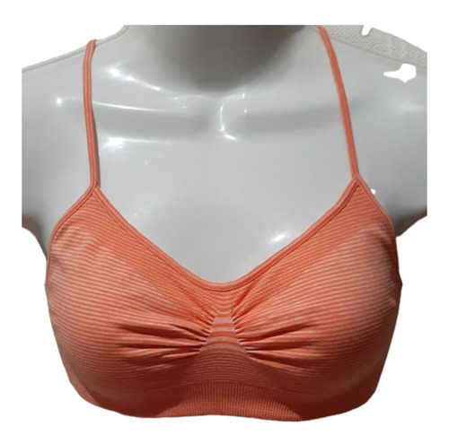 Imagen 2 de 4 de Sostenes Brasiere Deportivo Comodo Dama Top Bikibiki Colores