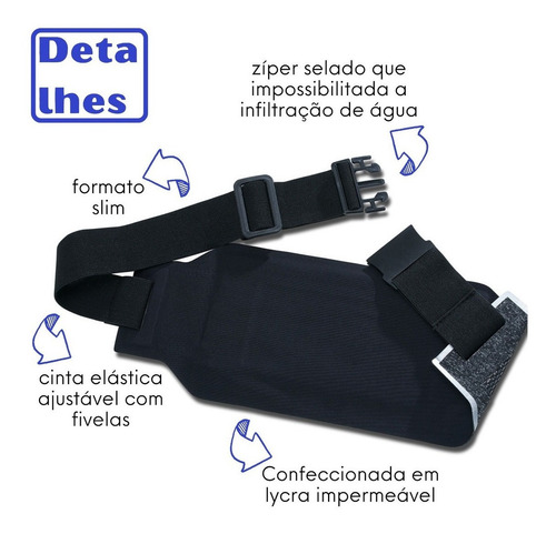 Bolsa Cintura Anti Furto Money Viagem Doleira Documento