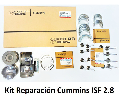 Kit Reparación Motor Cummins Isf 2.8 Foton K-isf2.8