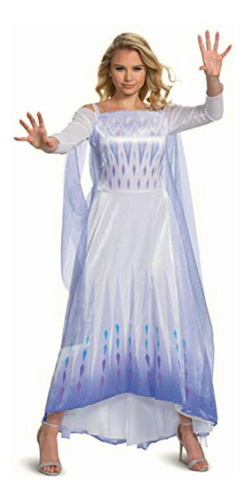 Disguise Disney Frozen 2 Elsa Deluxe Disfraz Para Adultos,