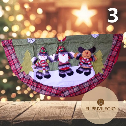Pisos Navideños | Cobertores  Para Pie De Arboles Navidad 
